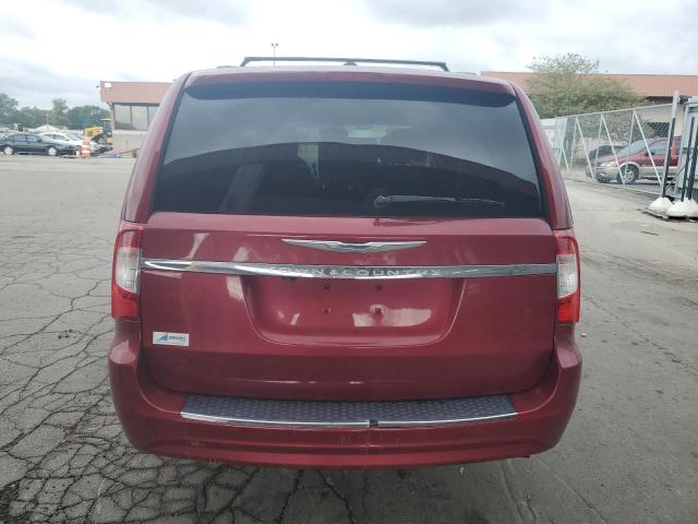 2C4RC1BG4DR647849 - 2013 CHRYSLER TOWN & COU TOURING RED photo 6