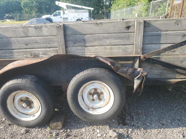 B1LL0FSAL3TRLR - 1987 UTILITY TRAILER BLACK photo 9