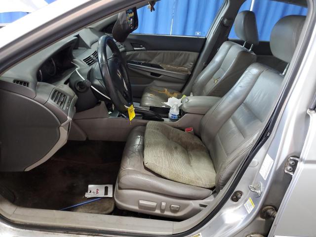 1HGCP26828A107057 - 2008 HONDA ACCORD EXL SILVER photo 7