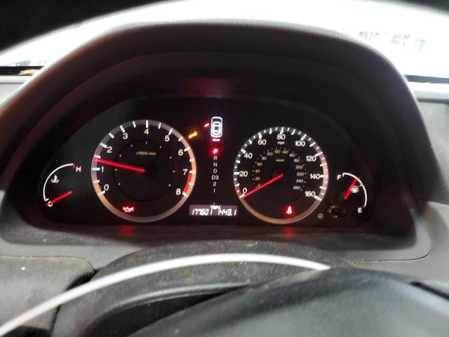 1HGCP26828A107057 - 2008 HONDA ACCORD EXL SILVER photo 9