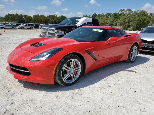 1G1YB2D78H5123858 - 2017 CHEVROLET CORVETTE STINGRAY 1LT RED photo 1