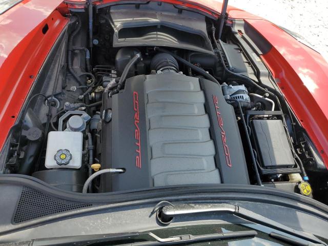1G1YB2D78H5123858 - 2017 CHEVROLET CORVETTE STINGRAY 1LT RED photo 11