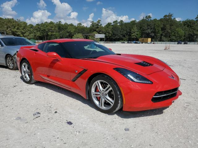 1G1YB2D78H5123858 - 2017 CHEVROLET CORVETTE STINGRAY 1LT RED photo 4