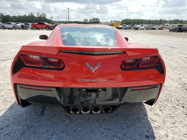1G1YB2D78H5123858 - 2017 CHEVROLET CORVETTE STINGRAY 1LT RED photo 6