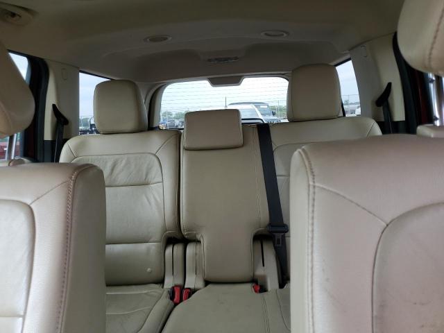 2FMHK6C86FBA06955 - 2015 FORD FLEX SEL MAROON photo 10