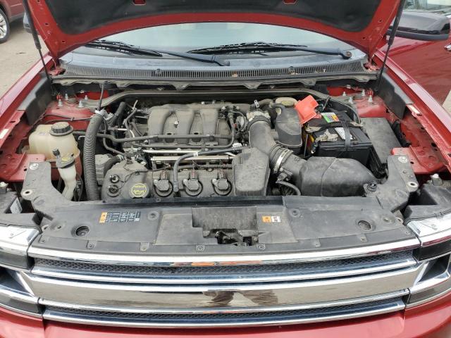 2FMHK6C86FBA06955 - 2015 FORD FLEX SEL MAROON photo 12