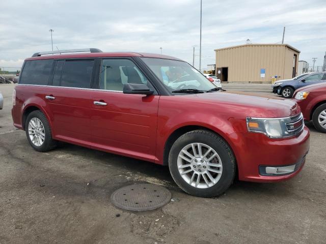 2FMHK6C86FBA06955 - 2015 FORD FLEX SEL MAROON photo 4