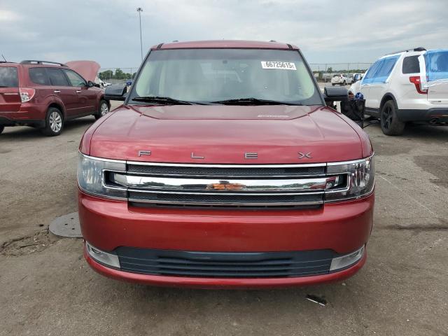 2FMHK6C86FBA06955 - 2015 FORD FLEX SEL MAROON photo 5