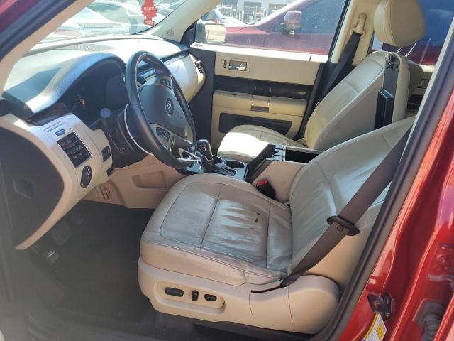 2FMHK6C86FBA06955 - 2015 FORD FLEX SEL MAROON photo 7