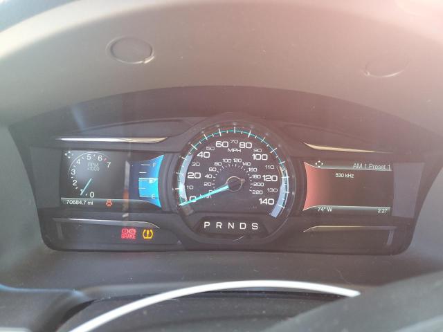 2FMHK6C86FBA06955 - 2015 FORD FLEX SEL MAROON photo 9