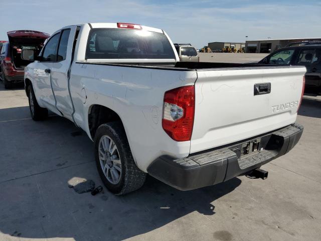 5TFRM5F15EX070746 - 2014 TOYOTA TUNDRA DOUBLE CAB SR/SR5 WHITE photo 3