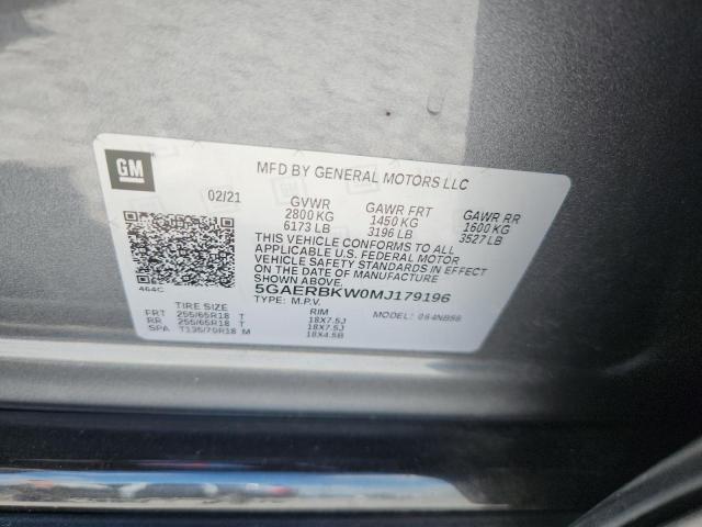 5GAERBKW0MJ179196 - 2021 BUICK ENCLAVE ESSENCE 灰色 照片 23