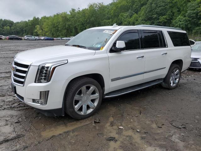 1GYS4HKJ4GR445407 - 2016 CADILLAC ESCALADE ESV LUXURY WHITE photo 1