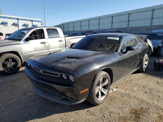 2C3CDZAG7FH860827 - 2015 DODGE CHALLENGER SXT BLACK photo 2