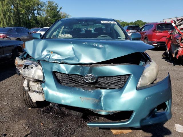 2T1BU40E09C028416 - 2009 TOYOTA COROLLA BASE TEAL photo 5