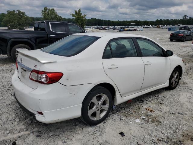 2T1BU4EE7CC799519 - 2012 TOYOTA COROLLA BASE WHITE photo 3
