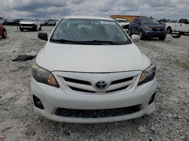 2T1BU4EE7CC799519 - 2012 TOYOTA COROLLA BASE WHITE photo 5