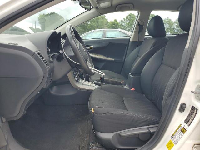 2T1BU4EE7CC799519 - 2012 TOYOTA COROLLA BASE WHITE photo 7