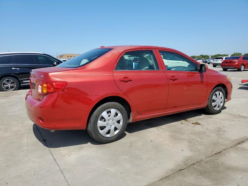 1NXBU4EE3AZ235605 - 2010 TOYOTA COROLLA BASE Կարմիր լուսանկար 3