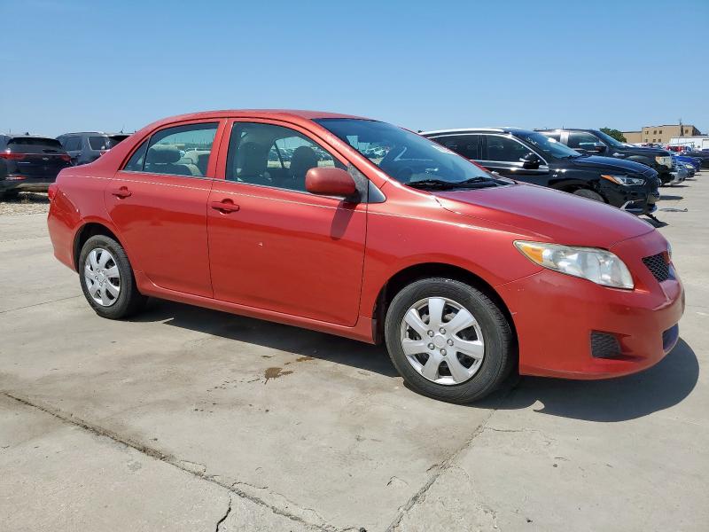 1NXBU4EE3AZ235605 - 2010 TOYOTA COROLLA BASE Կարմիր լուսանկար 4