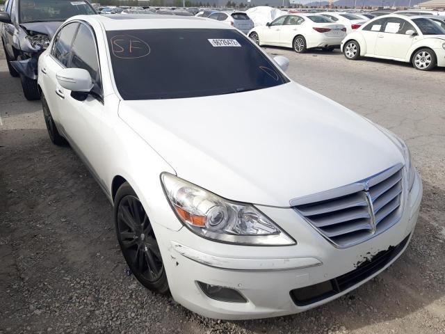 KMHGC4DF1BU132798 - 2011 HYUNDAI GENESIS 4.6L WHITE photo 1