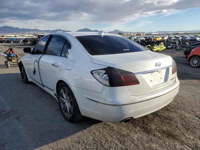 KMHGC4DF1BU132798 - 2011 HYUNDAI GENESIS 4.6L WHITE photo 3