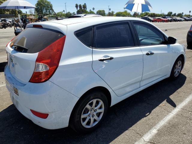 KMHCT5AE9EU158957 - 2014 HYUNDAI ACCENT GLS WHITE photo 3