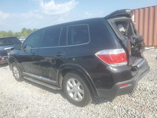 5TDZA3EH0CS020982 - 2012 TOYOTA HIGHLANDER BASE أسود صورة 2