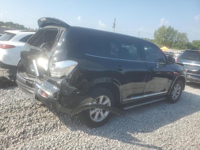 5TDZA3EH0CS020982 - 2012 TOYOTA HIGHLANDER BASE أسود صورة 3