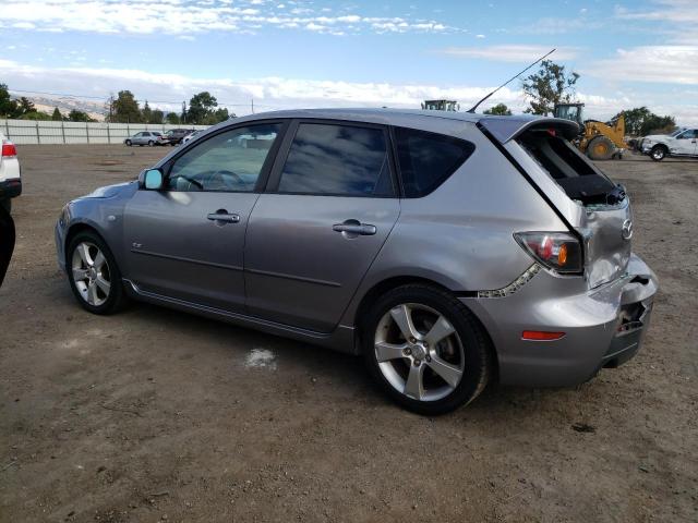 JM1BK343551257102 - 2005 MAZDA 3 HATCHBACK GRAY photo 2