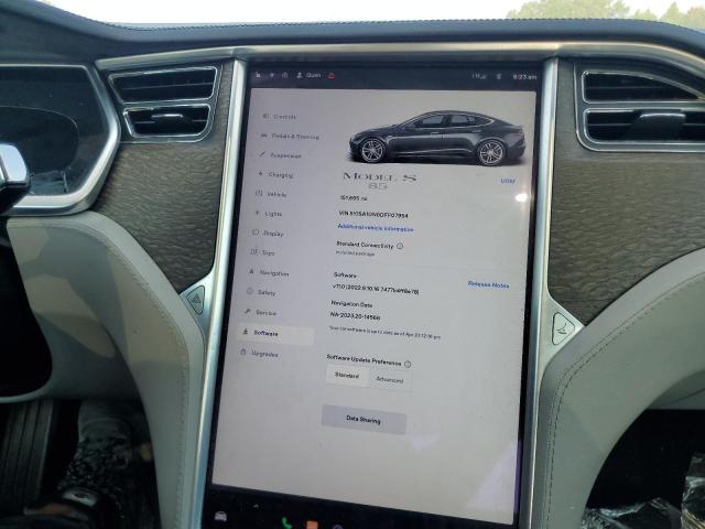 5YJSA1DN8DFP07954 - 2013 TESLA MODEL S 灰色 照片 9