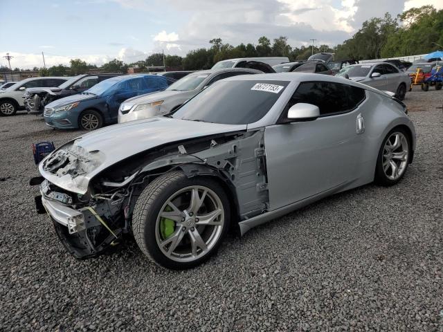 JN1AZ44E09M407185 - 2009 NISSAN 370Z SILVER photo 1