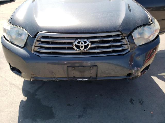 5TDKK3EH4AS006837 - 2010 TOYOTA HIGHLANDER SE CHARCOAL photo 12