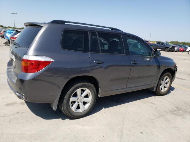 5TDKK3EH4AS006837 - 2010 TOYOTA HIGHLANDER SE CHARCOAL photo 3