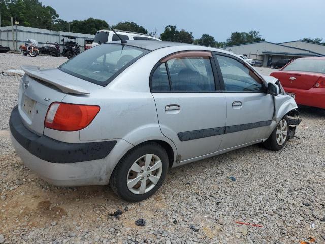KNADE123886297914 - 2008 KIA RIO BASE SILVER photo 3