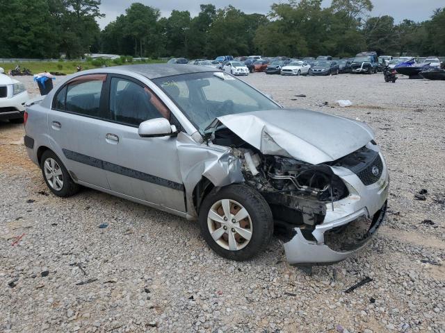 KNADE123886297914 - 2008 KIA RIO BASE SILVER photo 4