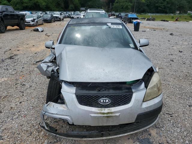 KNADE123886297914 - 2008 KIA RIO BASE SILVER photo 5