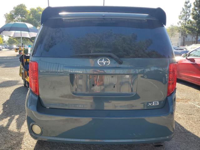 JTLKE50E081024585 - 2008 TOYOTA SCION XB GREEN photo 6