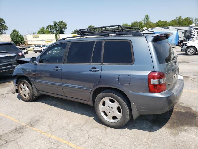 JTEDP21A950086931 - 2005 TOYOTA HIGHLANDER LIMITED BLUE photo 2