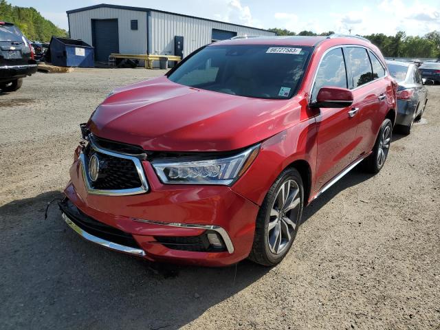 5J8YD4H91KL005325 - 2019 ACURA MDX ADVANCE RED photo 1