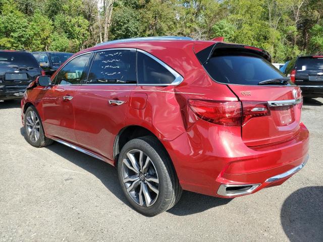 5J8YD4H91KL005325 - 2019 ACURA MDX ADVANCE RED photo 2