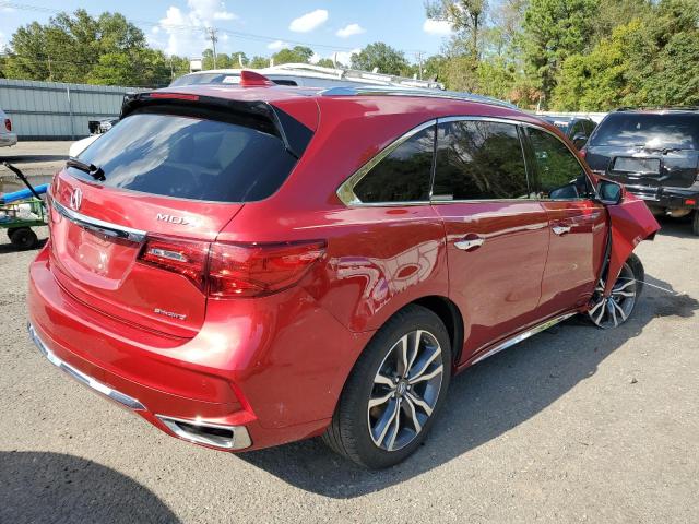 5J8YD4H91KL005325 - 2019 ACURA MDX ADVANCE RED photo 3