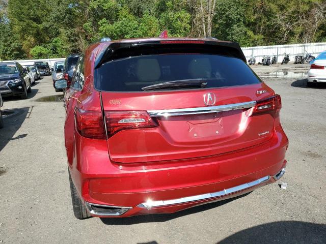 5J8YD4H91KL005325 - 2019 ACURA MDX ADVANCE RED photo 6