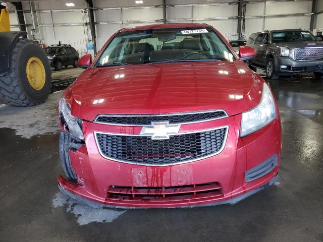 1G1PF5S91B7218974 - 2011 CHEVROLET CRUZE LT RED photo 5