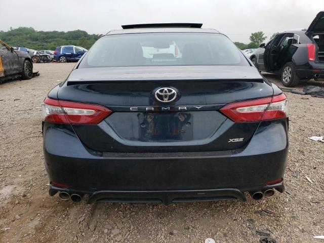 4T1B61HK4JU537995 - 2018 TOYOTA CAMRY XSE BLUE photo 6