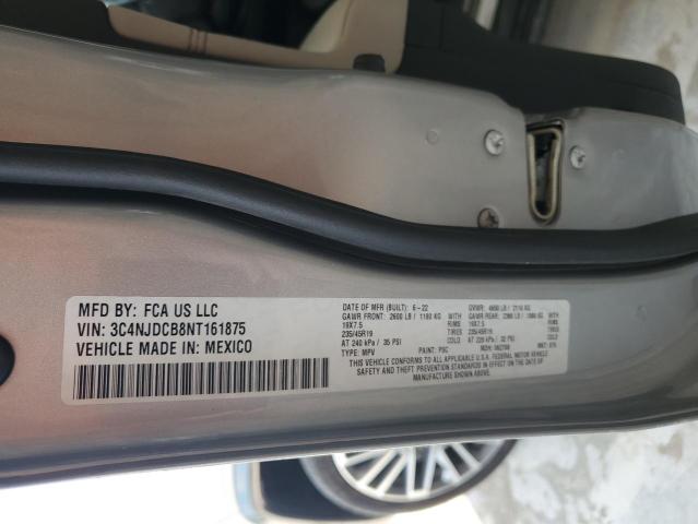 3C4NJDCB8NT161875 - 2022 JEEP COMPASS LIMITED Boz foto 13