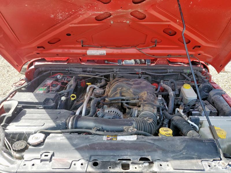 1C4BJWDG2FL508784 - 2015 JEEP WRANGLER U SPORT RED photo 11