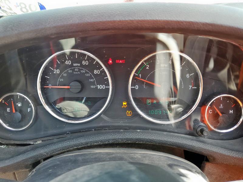 1C4BJWDG2FL508784 - 2015 JEEP WRANGLER U SPORT RED photo 9