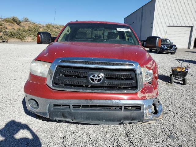 5TFCY5F19CX012985 - 2012 TOYOTA TUNDRA DOUBLE CAB SR5 RED photo 5