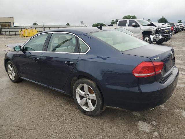 1VWBN7A31DC101741 - 2013 VOLKSWAGEN PASSAT SE ლურჯი ფოტო 2